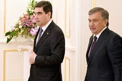 Главы Узбекистана и Туркменистана довольны кооперационными процессами
